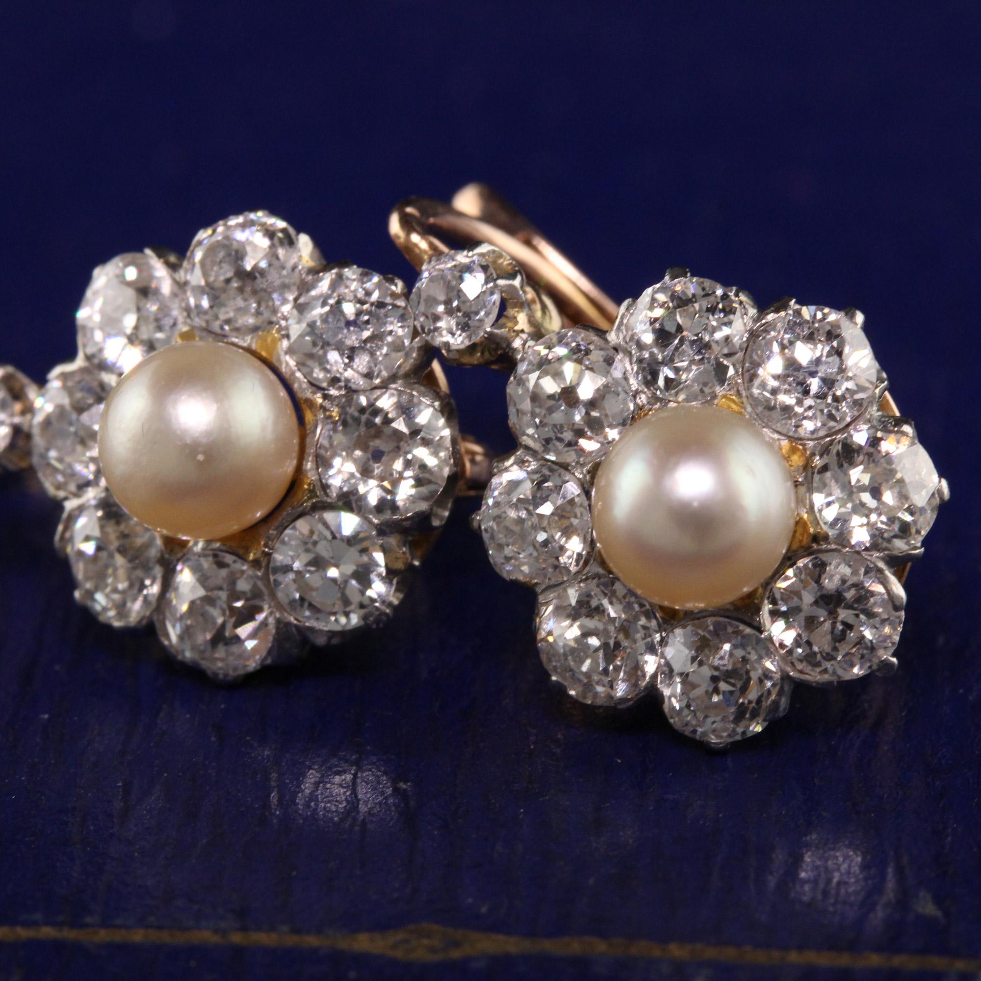 old pearl earrings