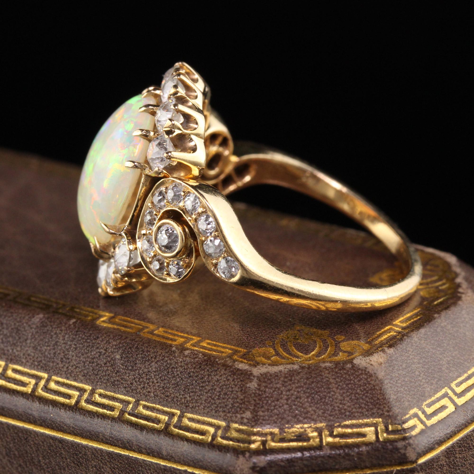 victorian antique opal rings