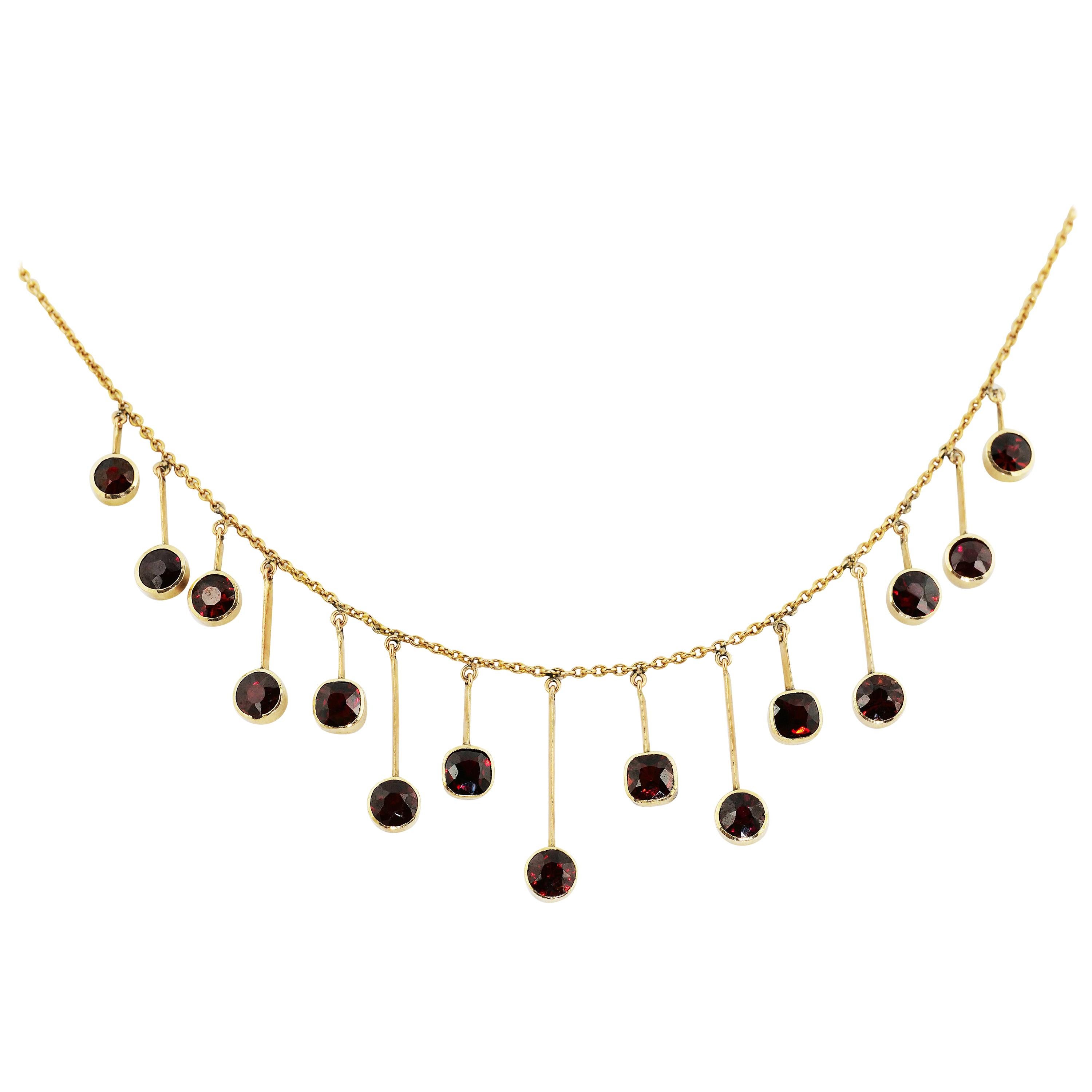 antique drop necklaces
