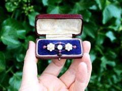 Victorian 2.50 Carat Opal and Diamond Yellow Gold Brooch