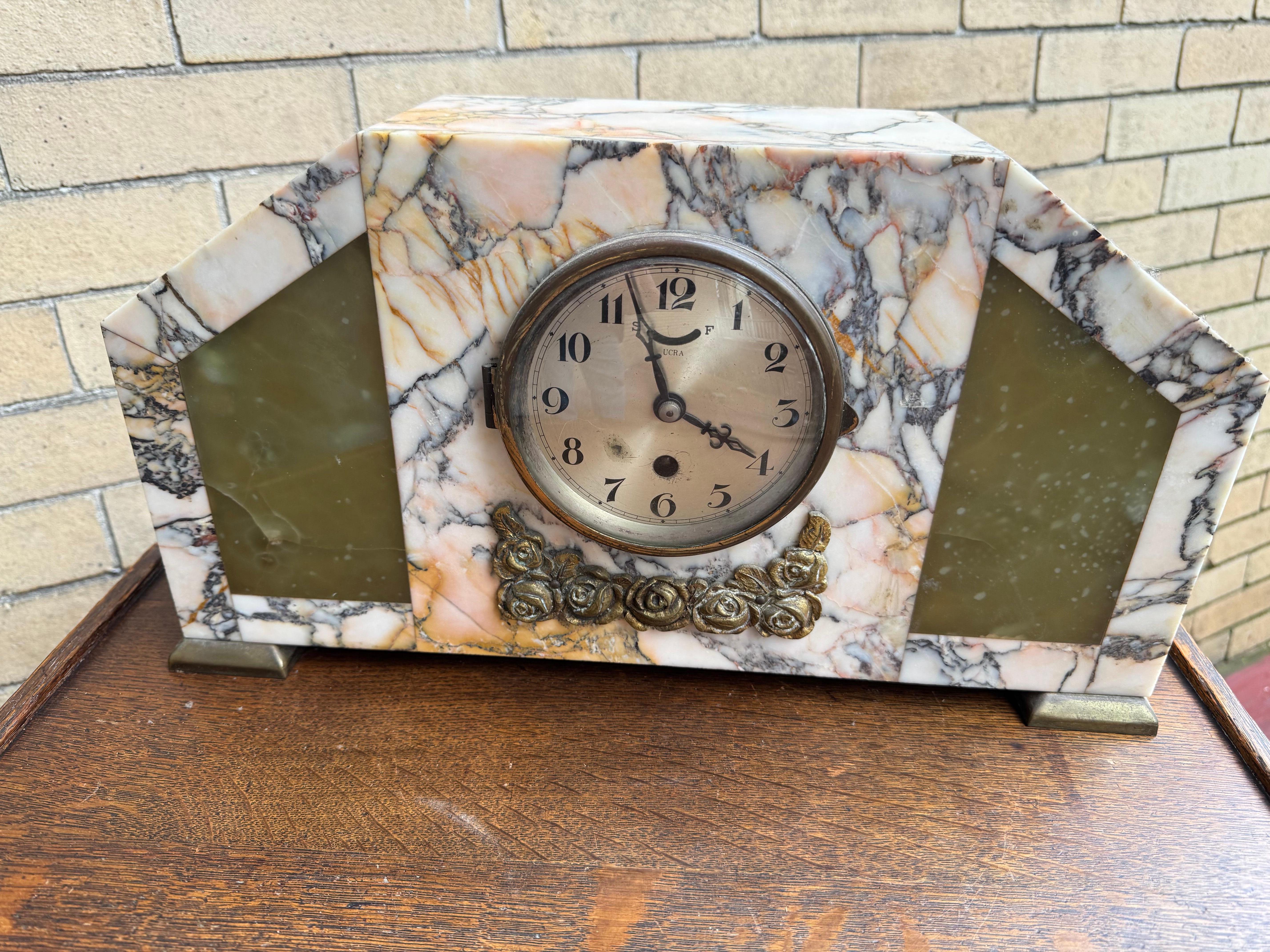 Antique Victorian  3-Piece Mantle Clock Set    HALF OFF SALE   need to go  W1944 For Sale 5