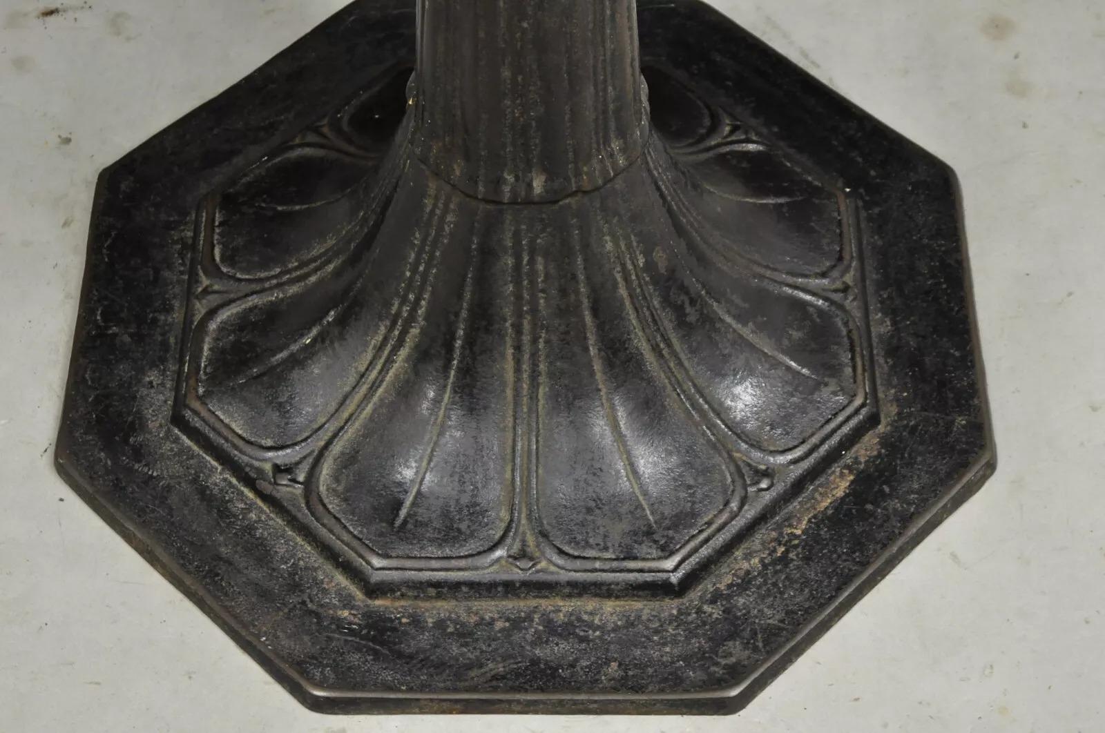 Mesa de juego de póquer antigua victoriana redonda de 54