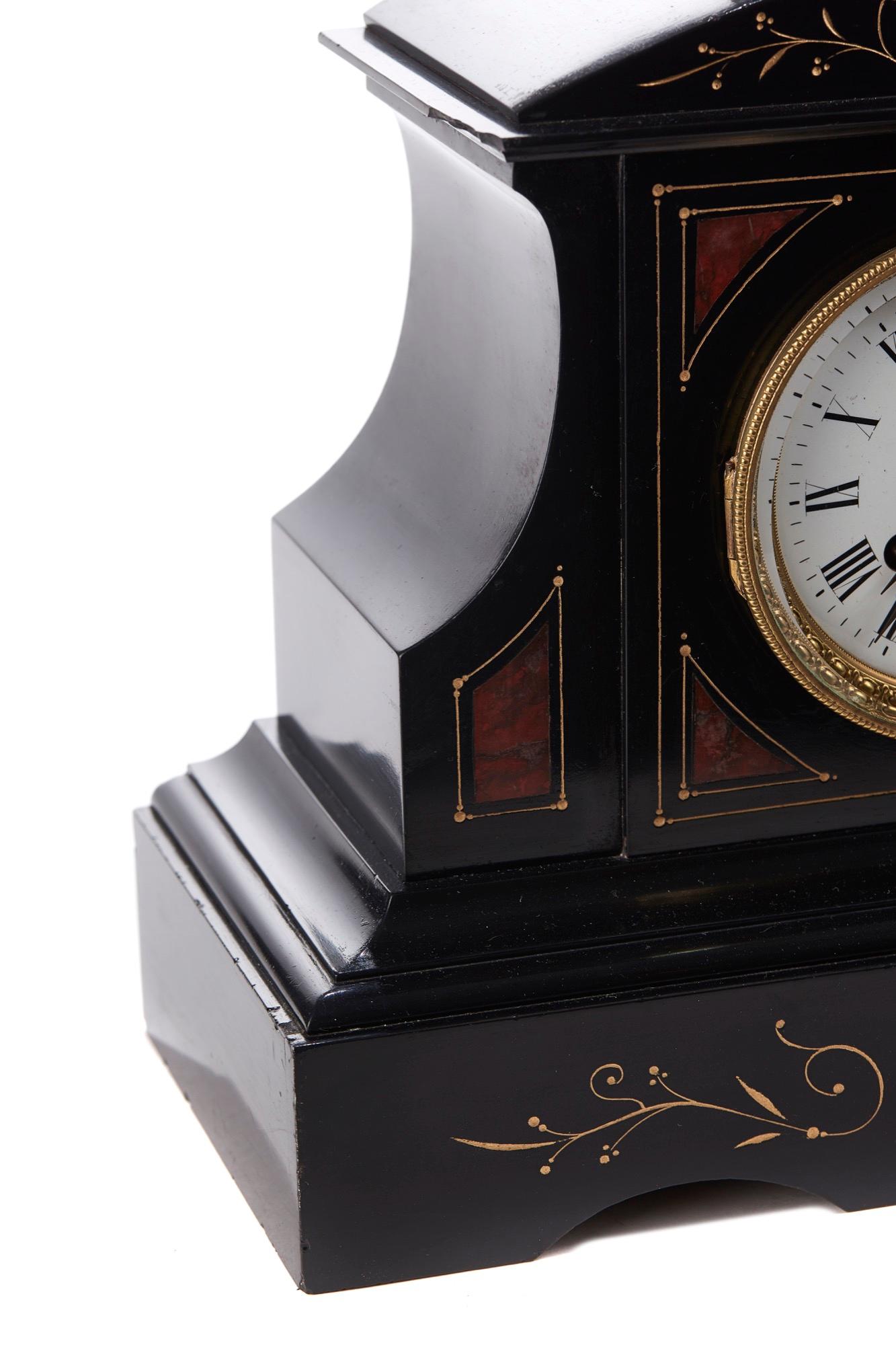 antique marble mantel clocks