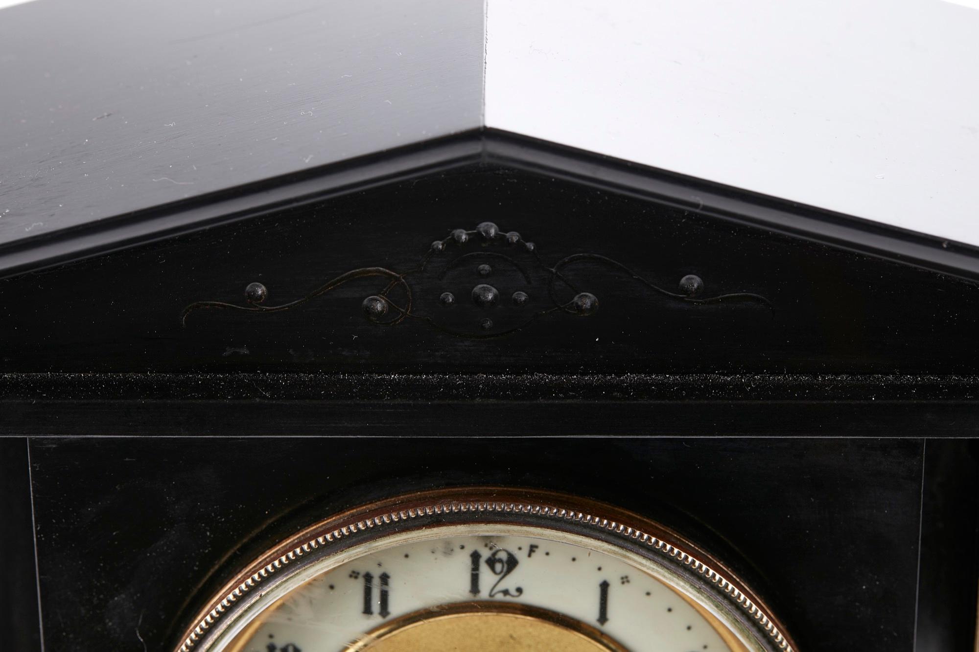 marble mantel clock value