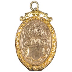 Antique Victorian 9 Carat Gold, circa 1900 Locket