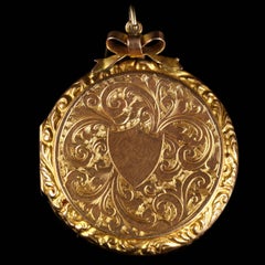 Antique Victorian 9 Carat Gold Locket, circa 1900