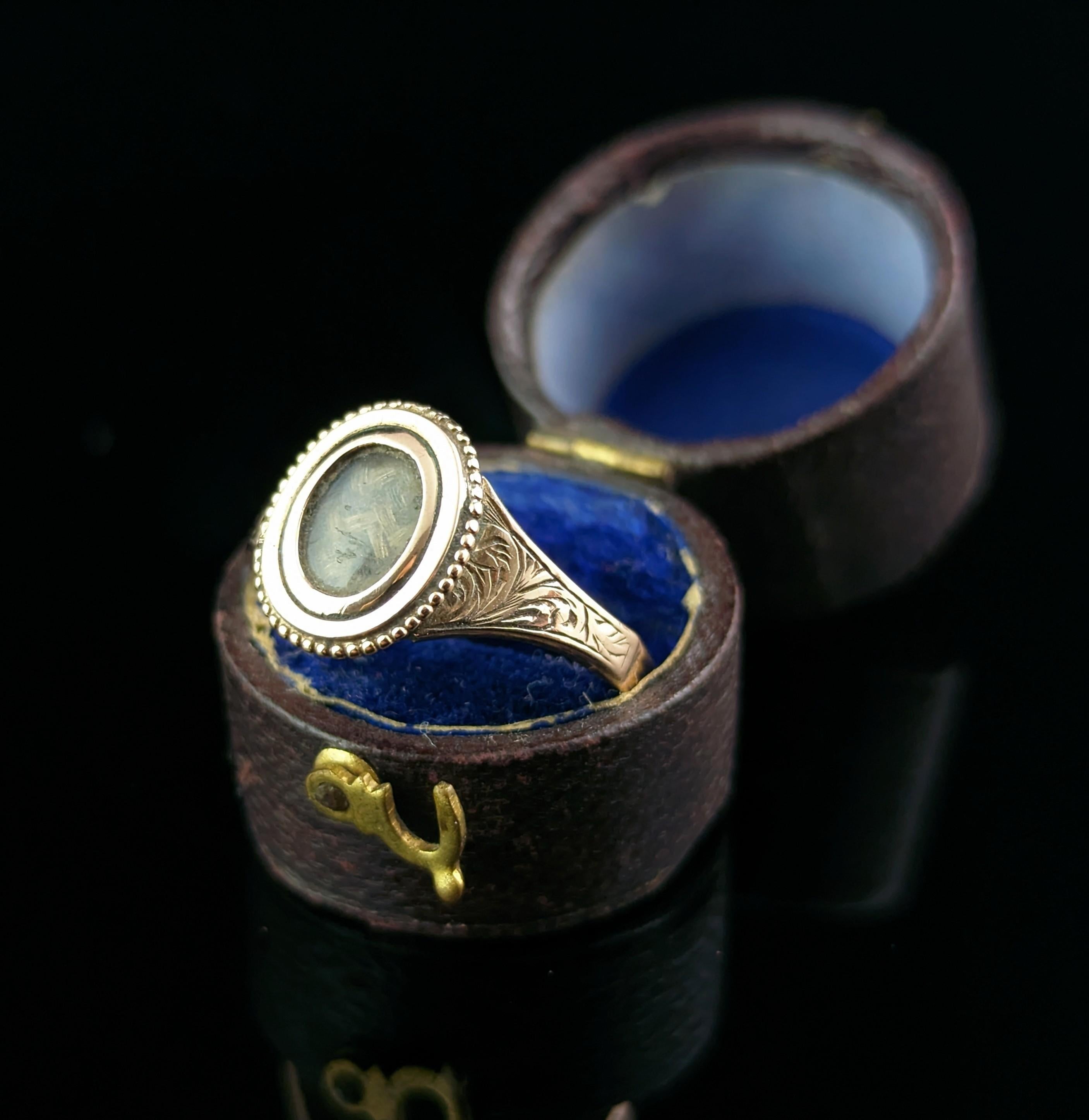 locket ring vintage