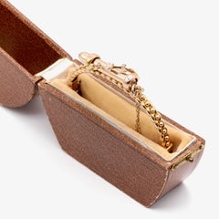 Antique Victorian 9K Gold Pearl Propelling Pencil Bracelet in Antique Case