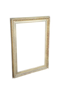 Antique Victorian Aesthetic Gold Gilt Carved Foliate Picture Oil Painting Frame