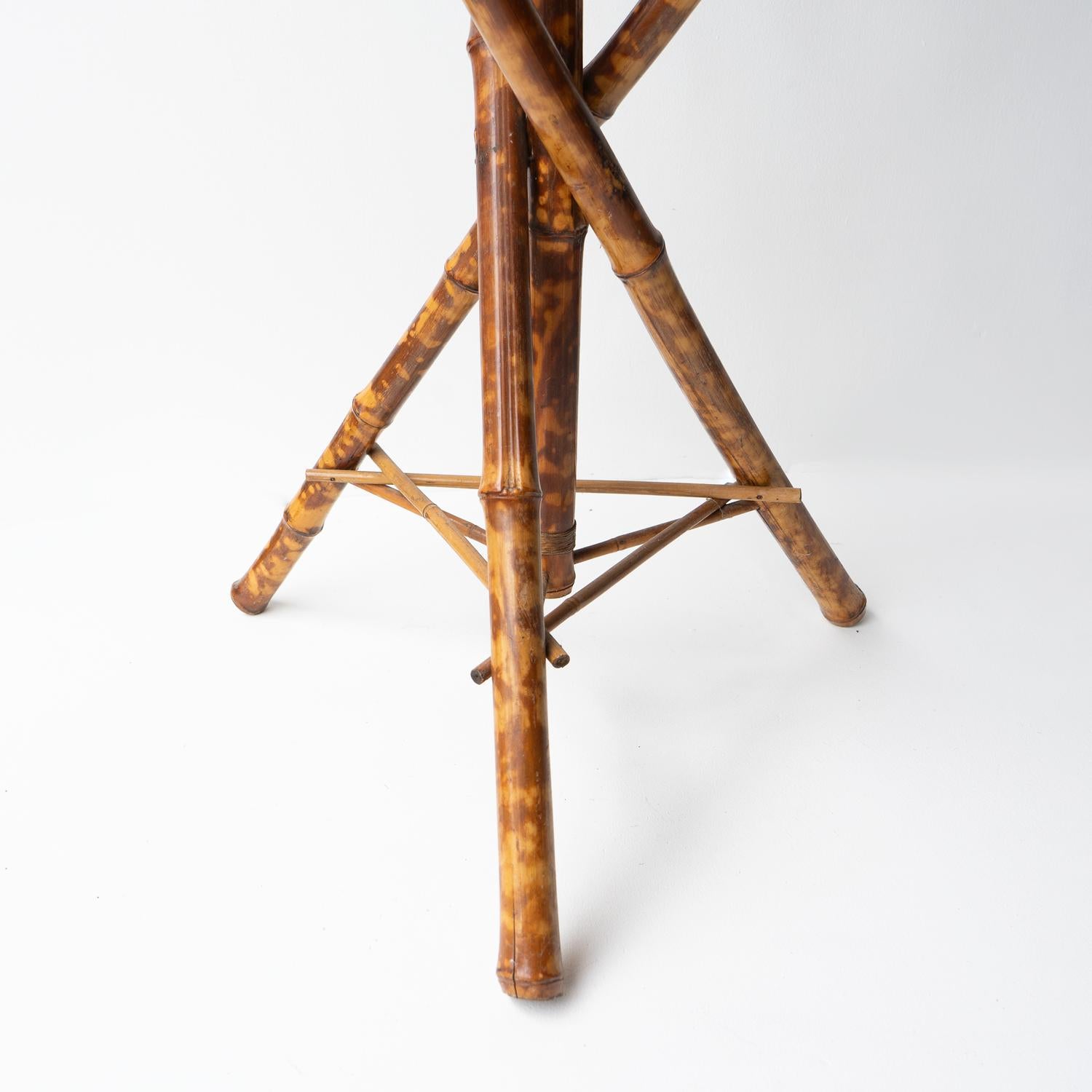 Antique Victorian Aesthetic Movement Bamboo Jardiniere Plant Stand, 19th Century For Sale 3