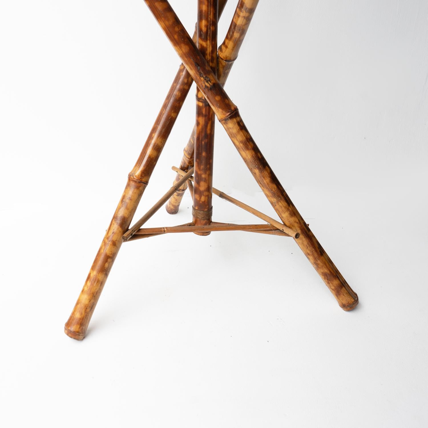 Antique Victorian Aesthetic Movement Bamboo Jardiniere Plant Stand, 19th Century For Sale 4