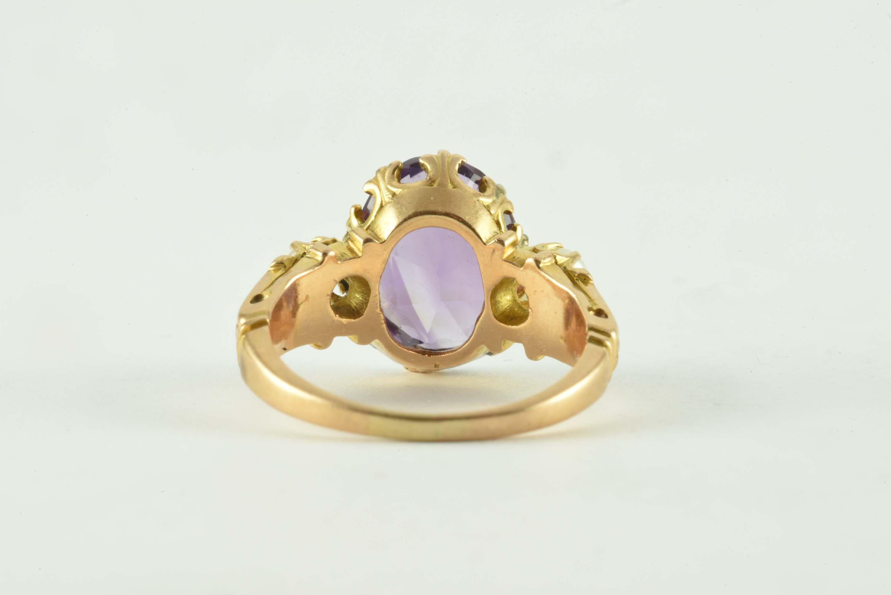 seed pearl ring antique