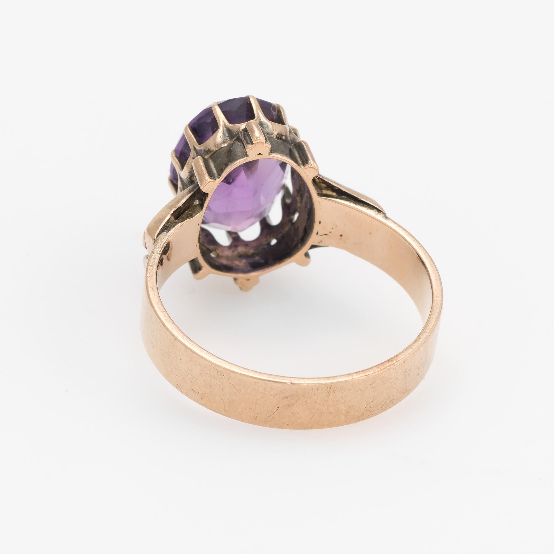 vintage amethyst ring