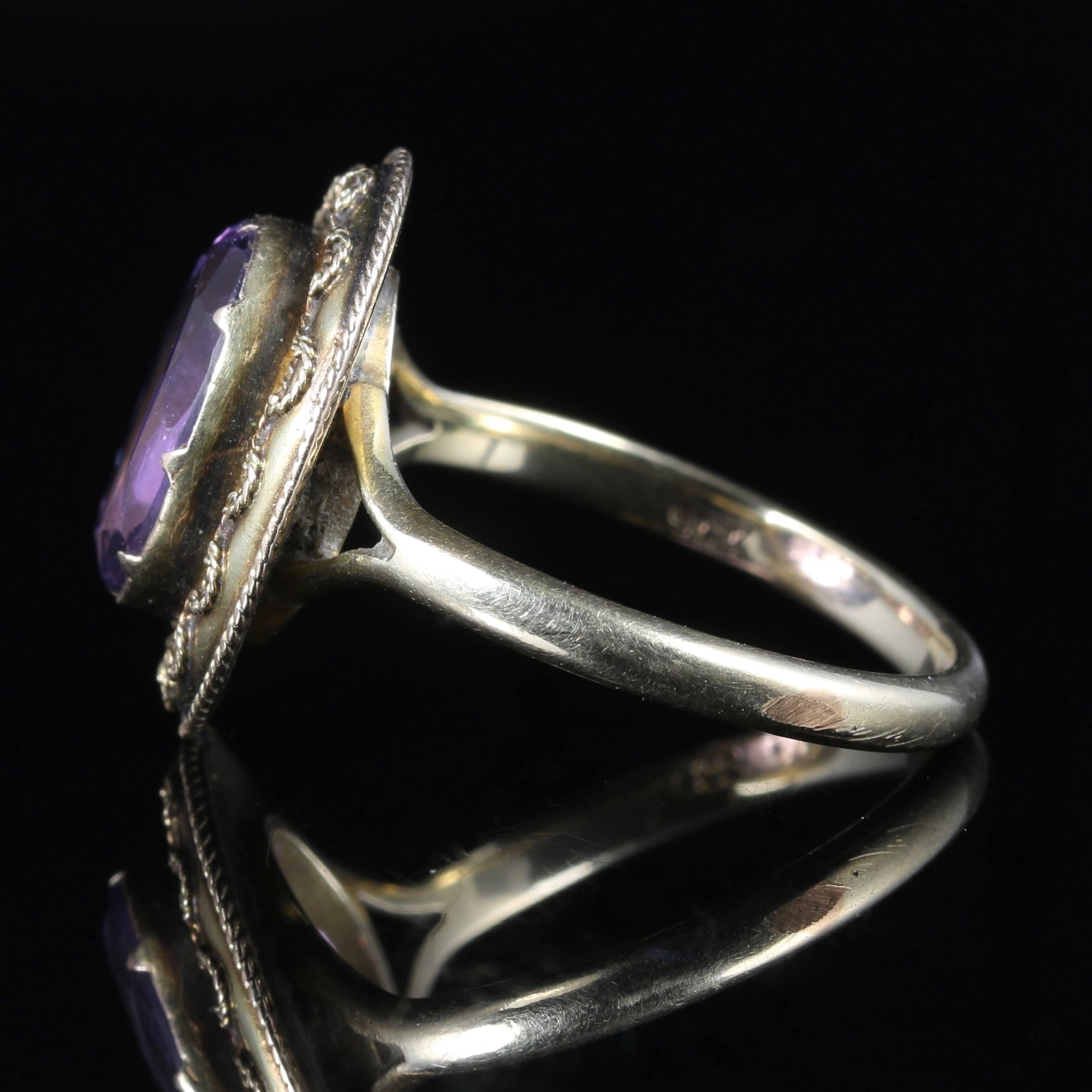 victorian amethyst rings