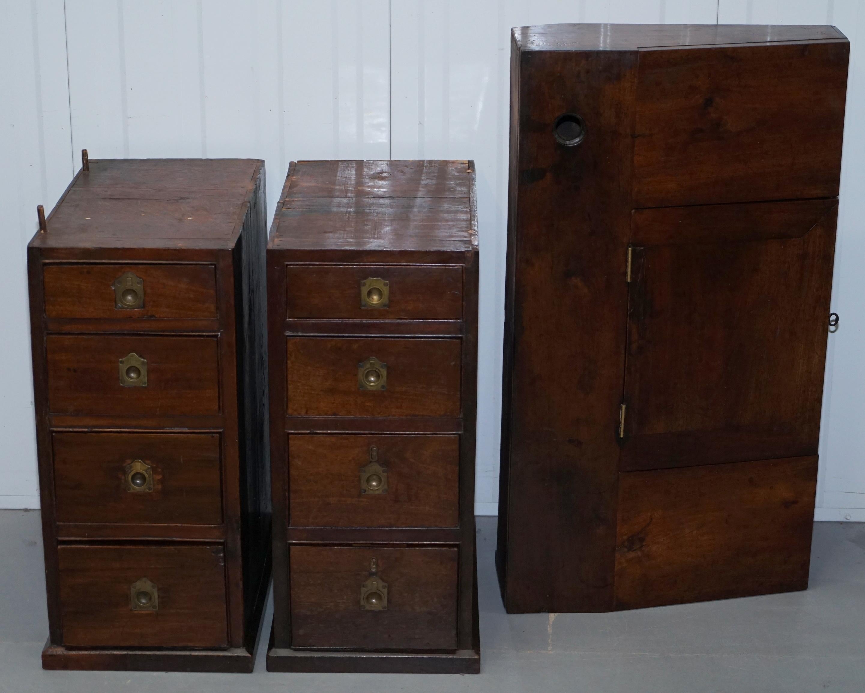 Antique Victorian Apprentice Workers Desk with Open Flap Top Lovely Little Piece 12