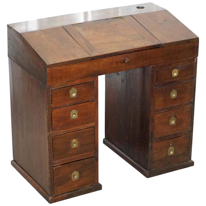 Apprentice Desk Antique Victorian Apprentice Workers Desk with Open Flap Top Lovely ...