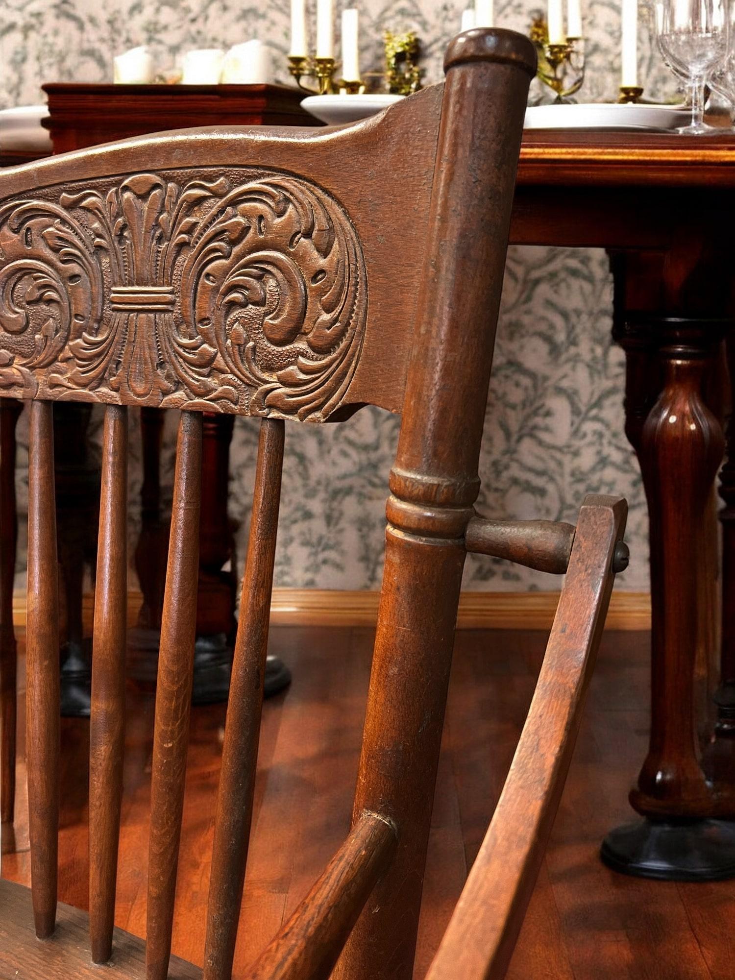Antique Victorian Baby High Chair For Sale 1