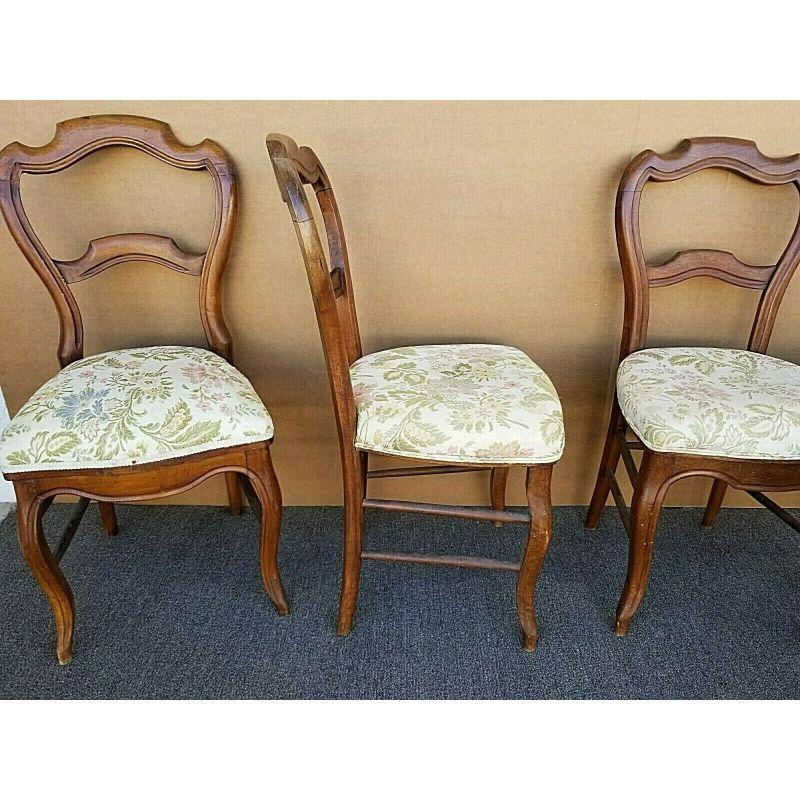 Offering one of our recent Palm Beach Estate fine furniture acquisitions of
a set of 7 antique circa 1900 victorian balloon back chairs
Approximate measurements in inches
34