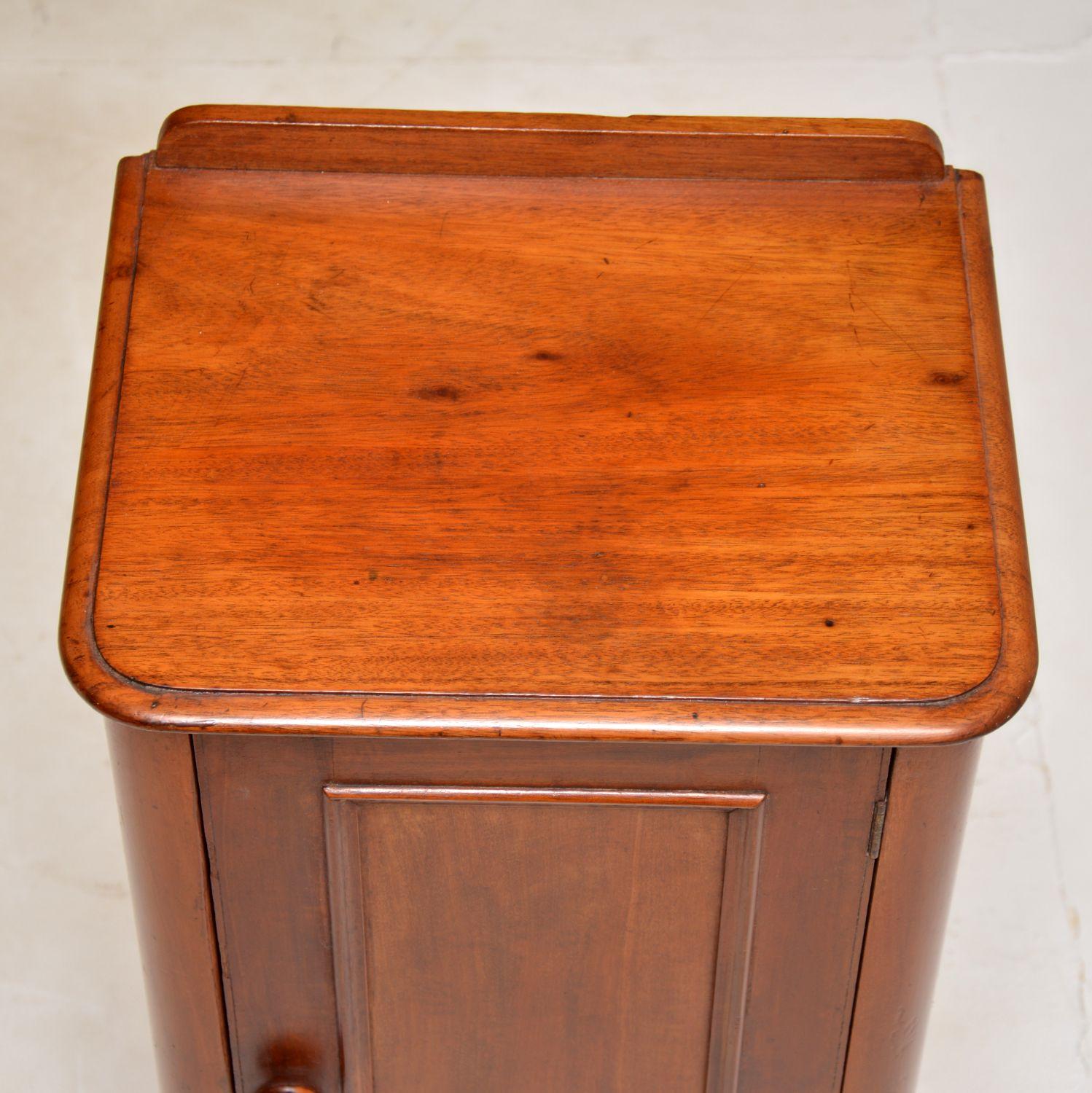 Late 19th Century Antique Victorian Bedside Cabinet