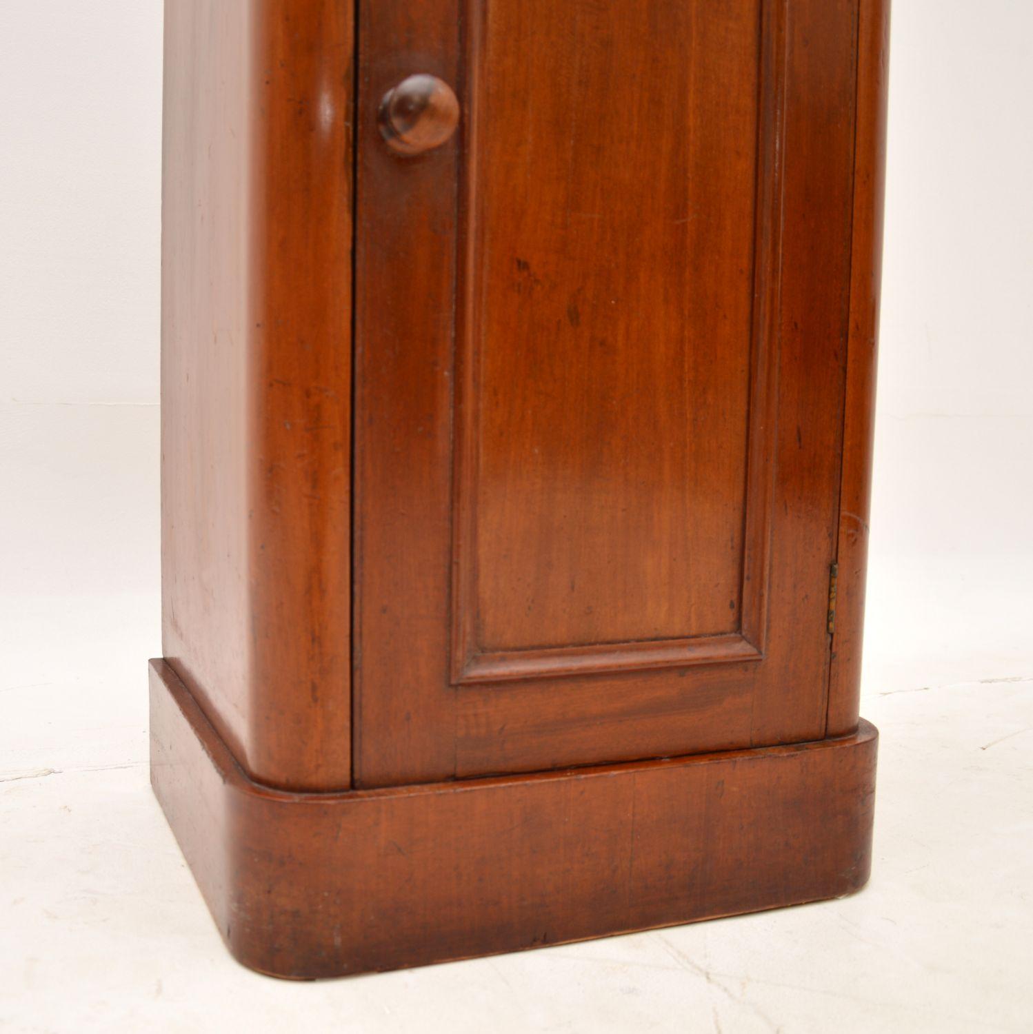 Antique Victorian Bedside Cabinet 1