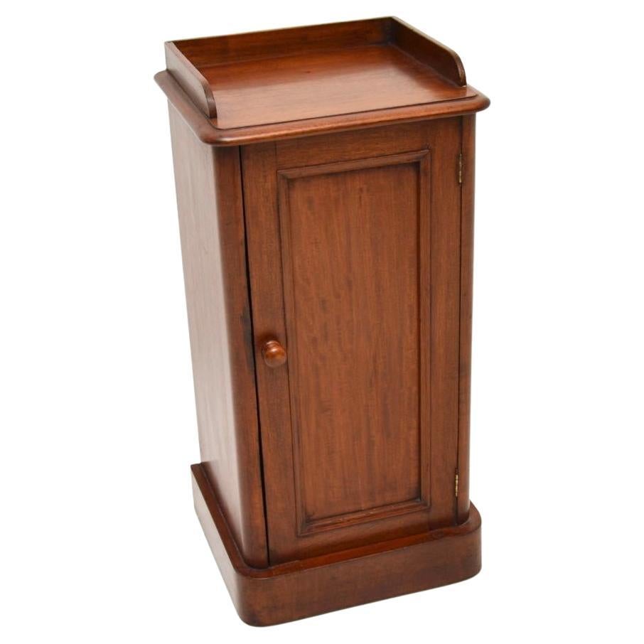 Antique Victorian Bedside Cabinet