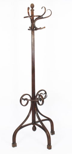 Antique Victorian Bentwood Hall Umbrella Coat Stand 19th Century