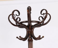 Antique Victorian Bentwood Hall Umbrella Coat Stand 19th Century