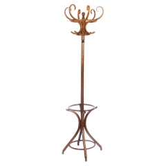 Antique Victorian Bentwood Hall Umbrella Coat Stand 19th Century