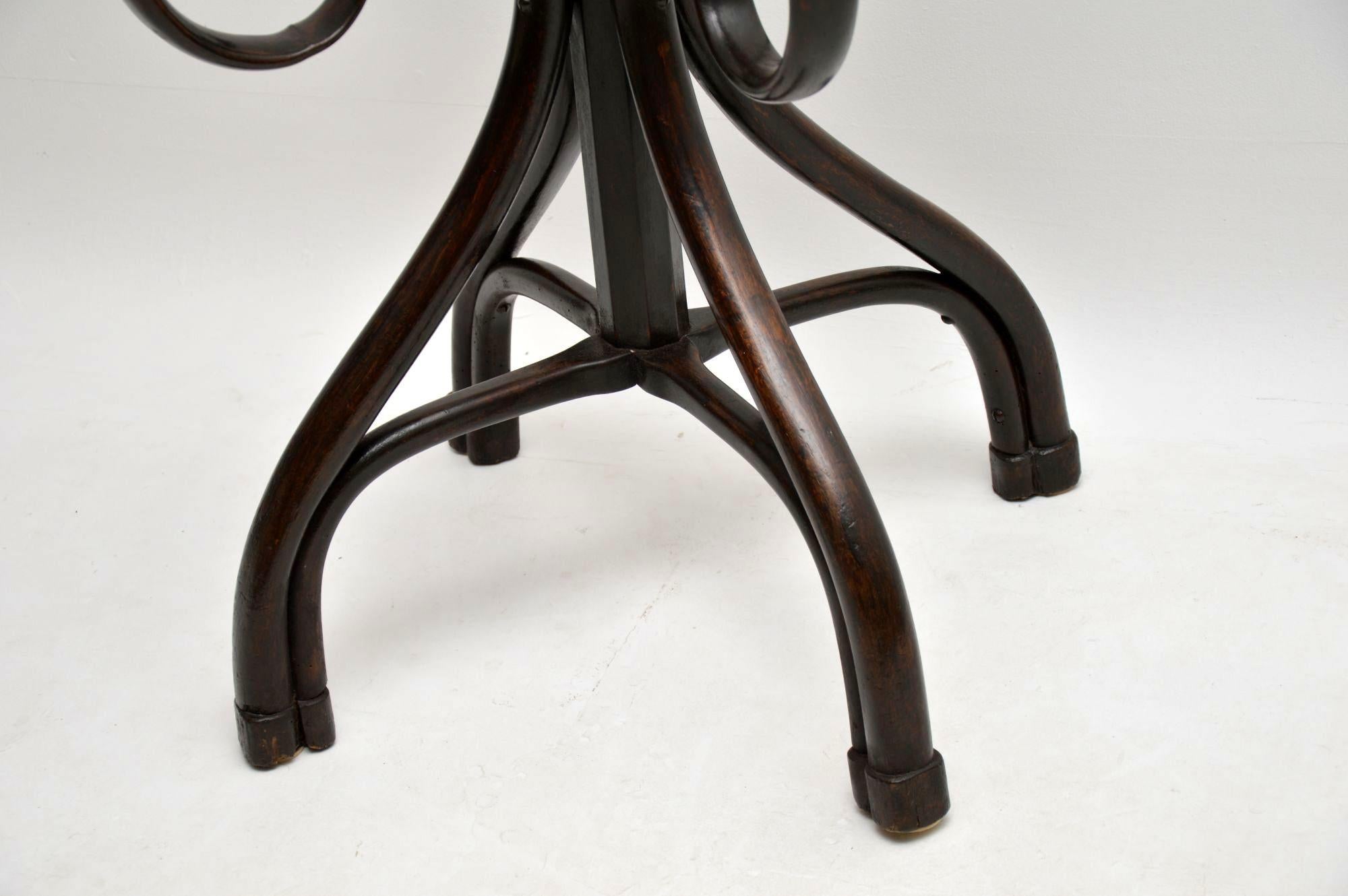 French  Antique Victorian Bentwood Hat & Coat Stand