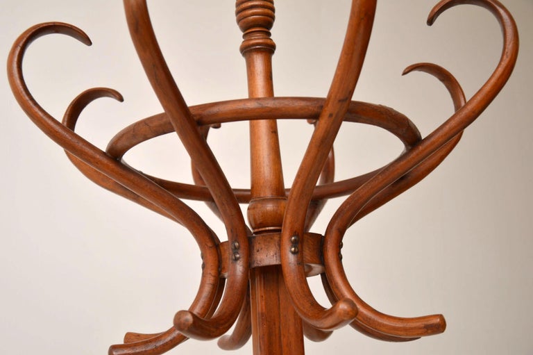 Antique Victorian Bentwood Hat and Coat Stand For Sale at 1stDibs