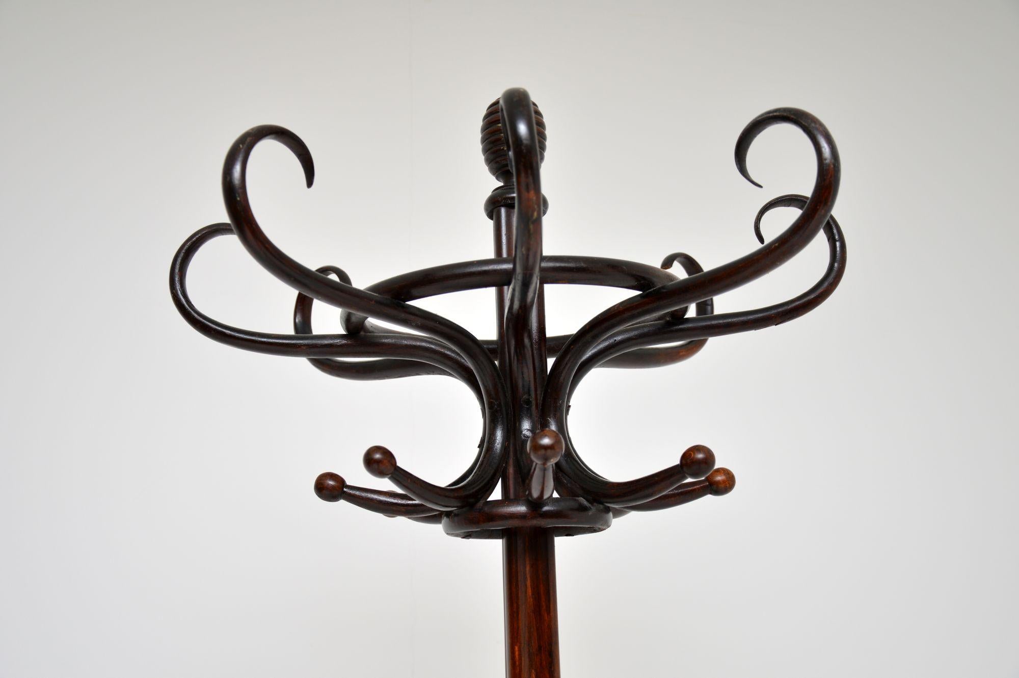 Antique Victorian Bentwood Hat Stand / Coat Rack For Sale at 1stDibs
