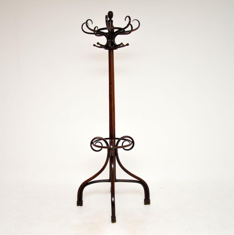 Antique Victorian Bentwood Hatstand / Coat Rack For Sale at 1stDibs