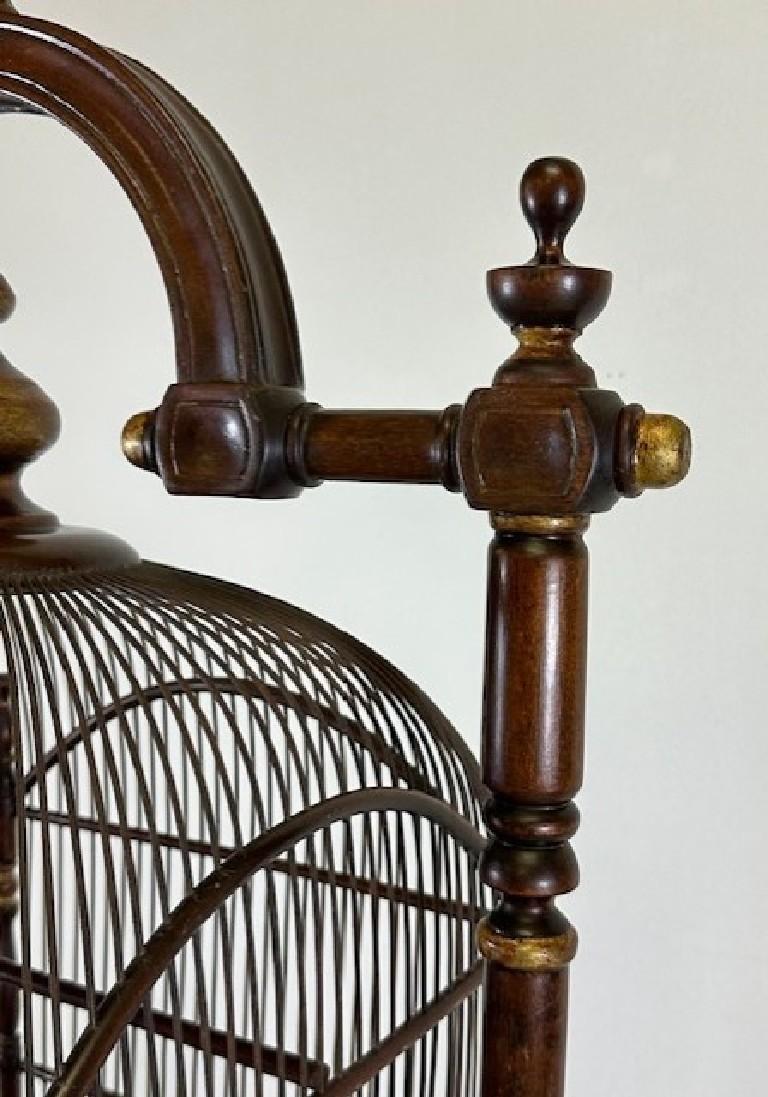 XIXe siècle Ancienne cage à oiseaux victorienne sur pied en vente