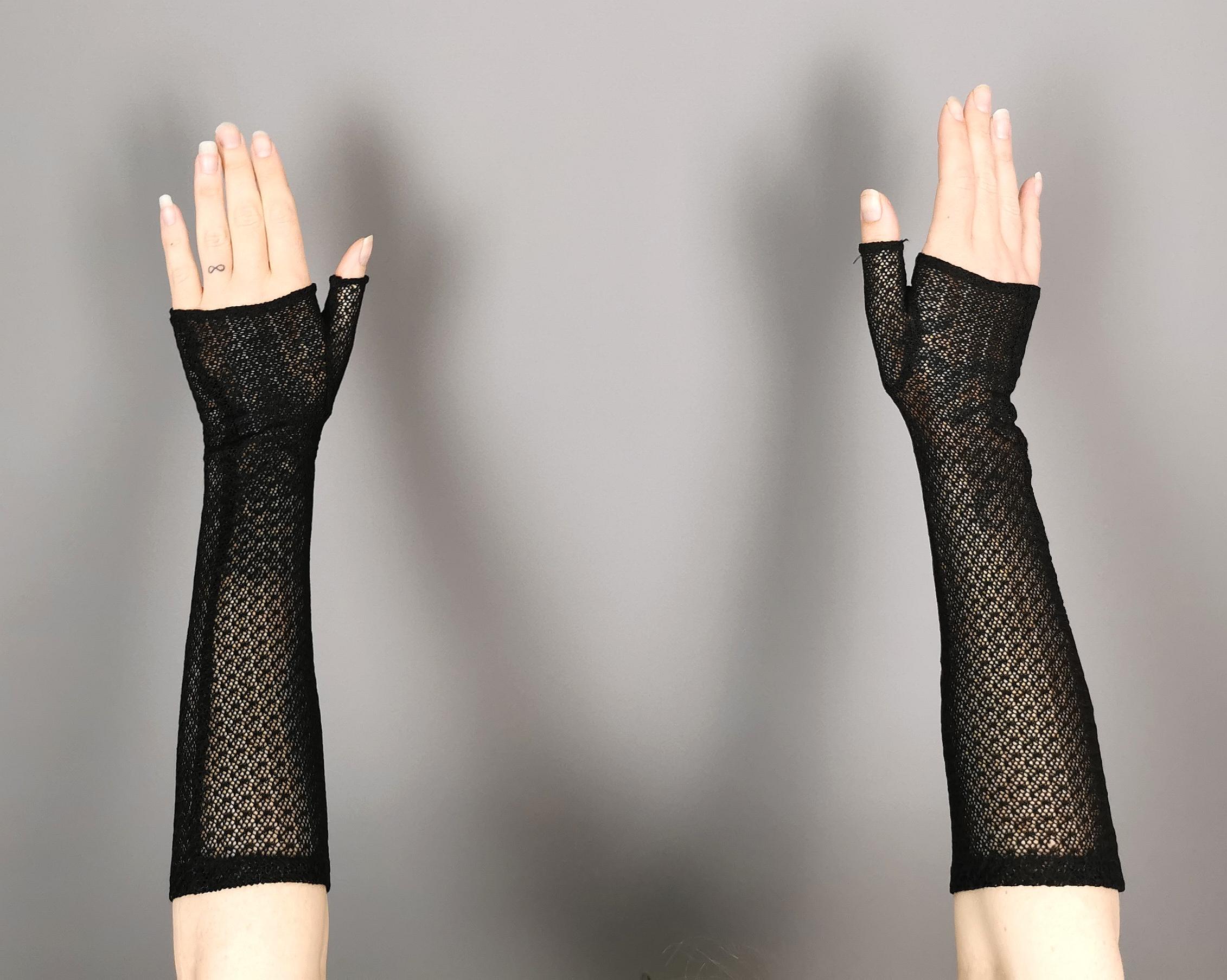 victorian fingerless gloves