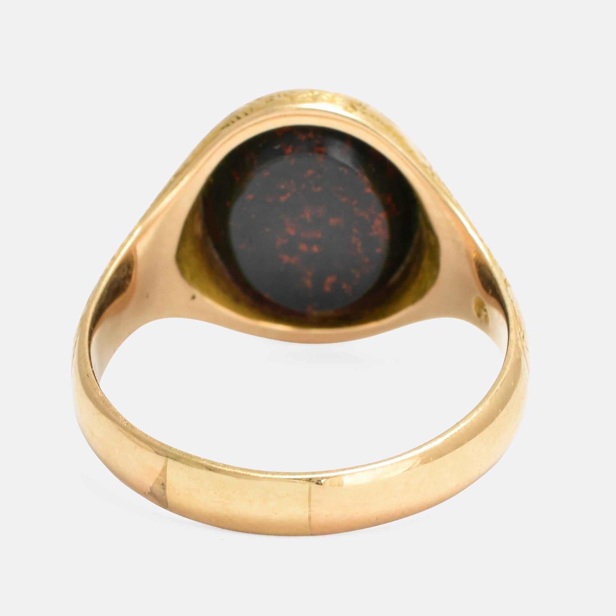 dog signet ring