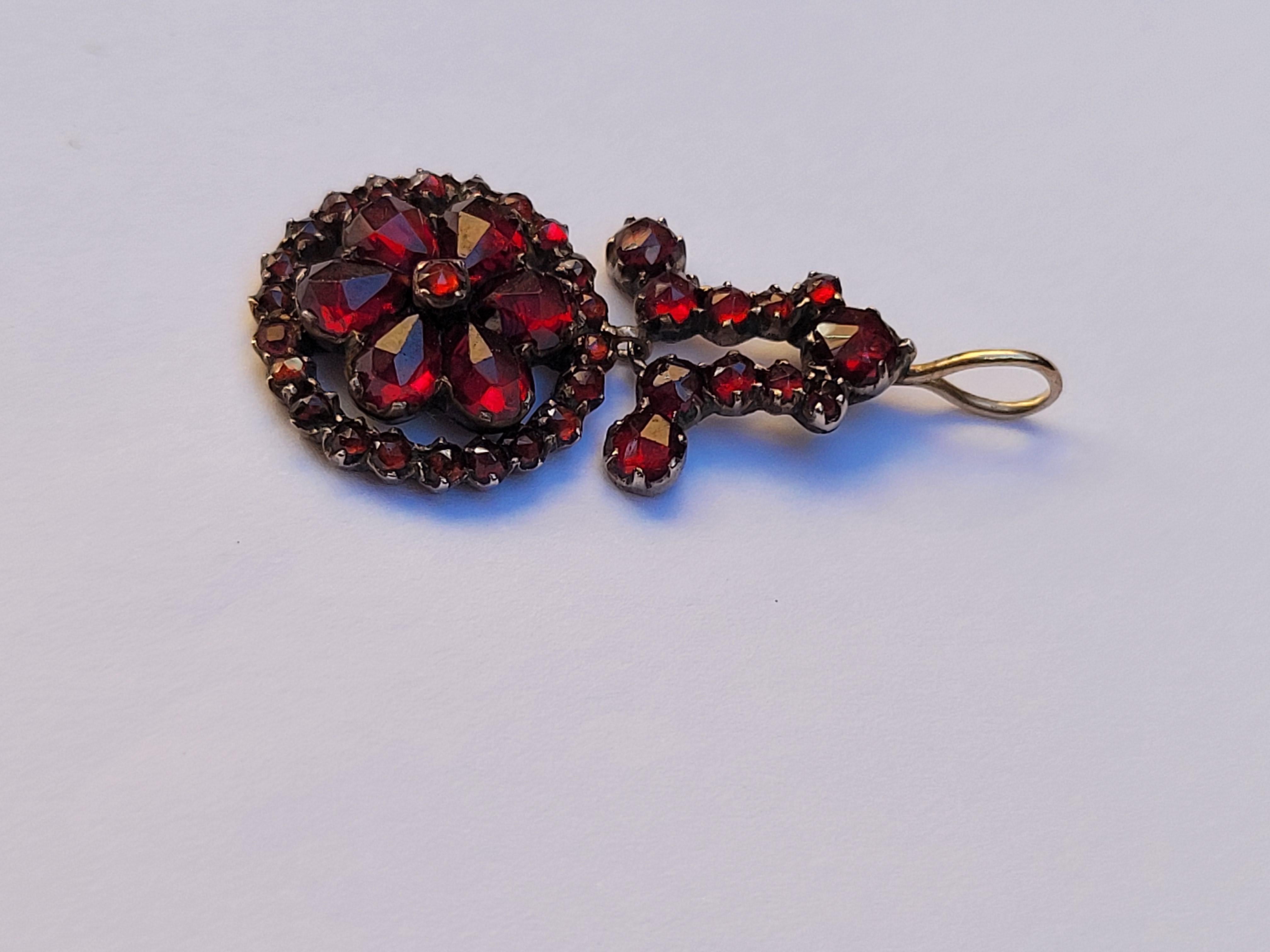 victorian garnet jewelry