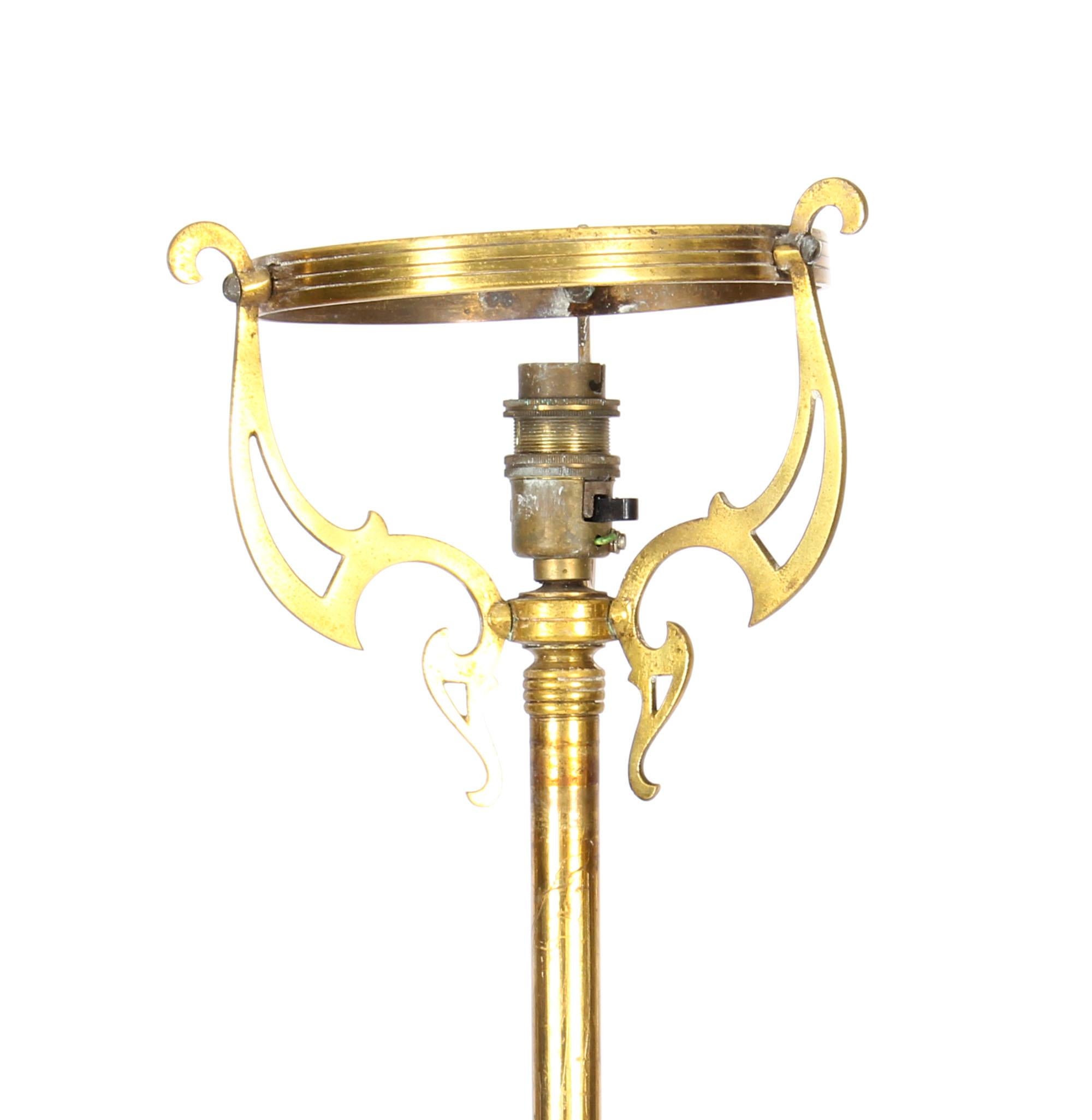 victorian standard lamp
