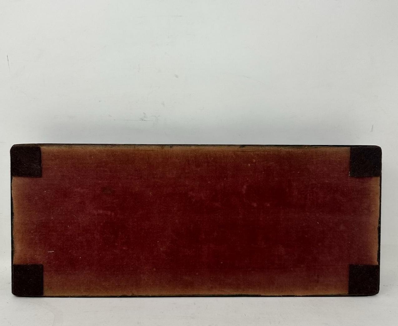 19th Century Antique Victorian Brass Inlaid Coromandel Library Book Trough Bookcase Holder