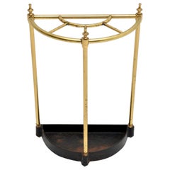 Antique Victorian Brass Umbrella Stand
