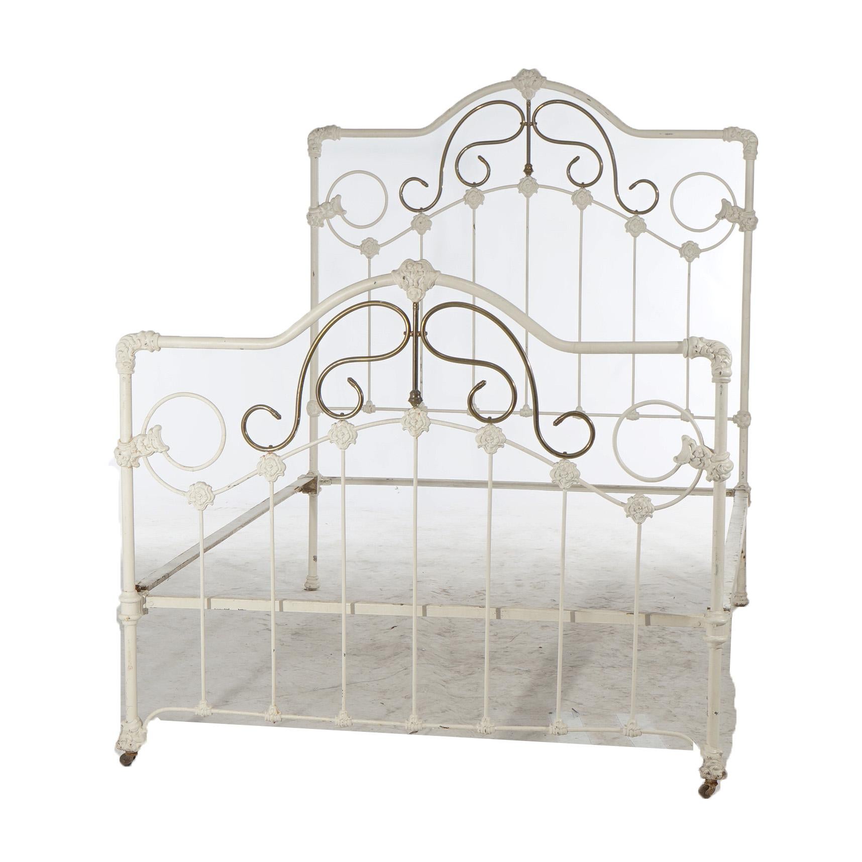 antique victorian bed frame
