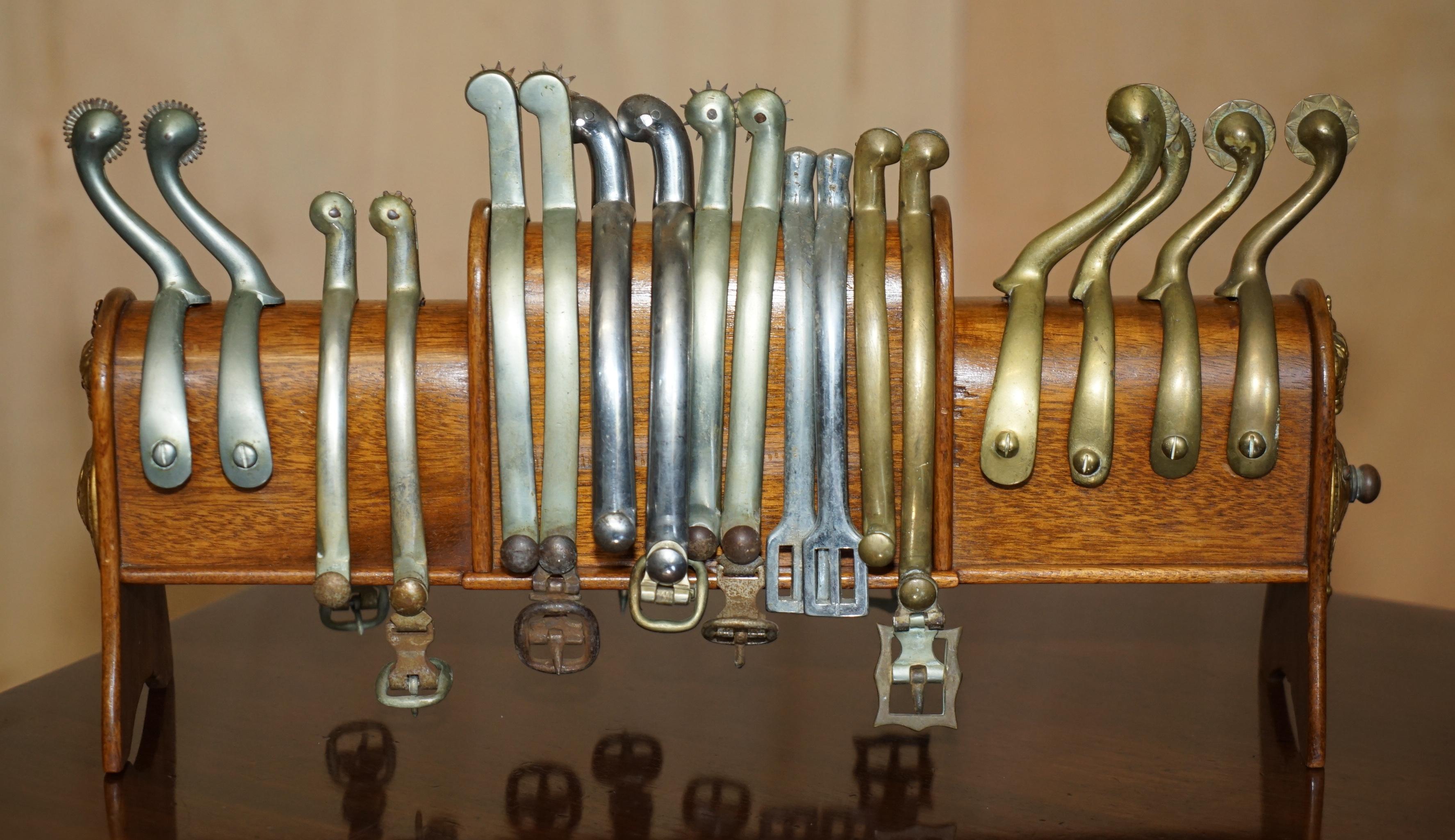 ANTICO ARMATO BRITANNICO CAVALIERE MARTINGALE A CAVALLETTO E STIRUP in vendita 4