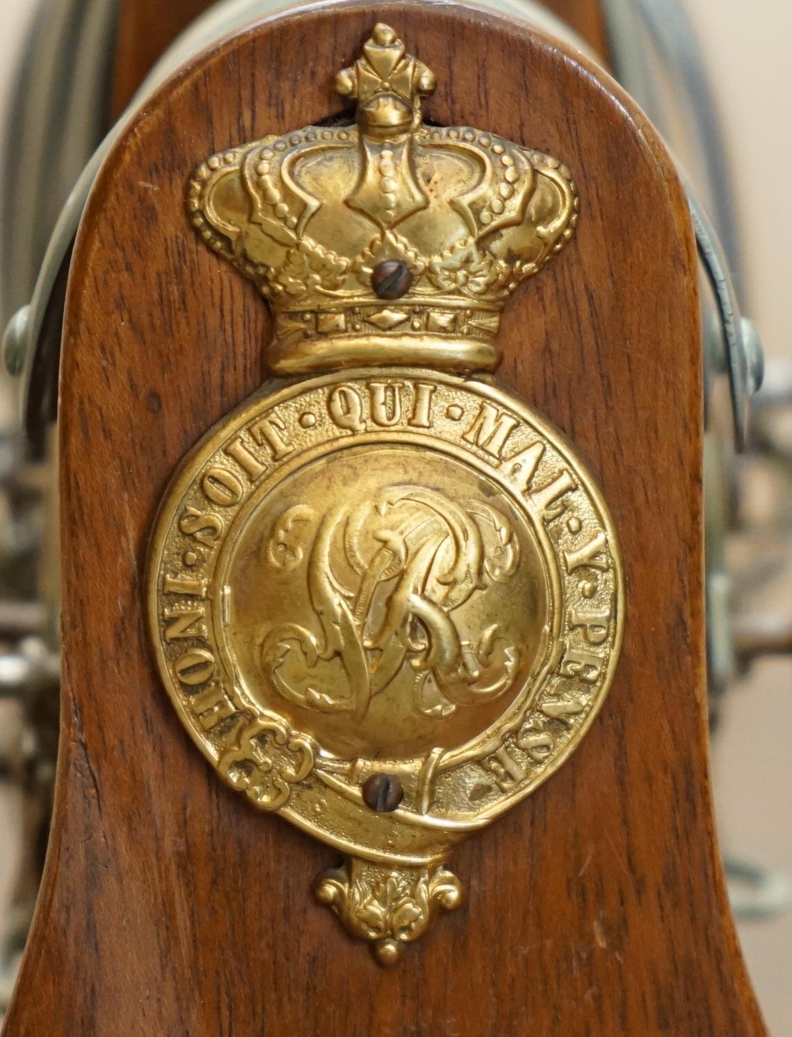 Europeo ANTICO ARMATO BRITANNICO CAVALIERE MARTINGALE A CAVALLETTO E STIRUP in vendita