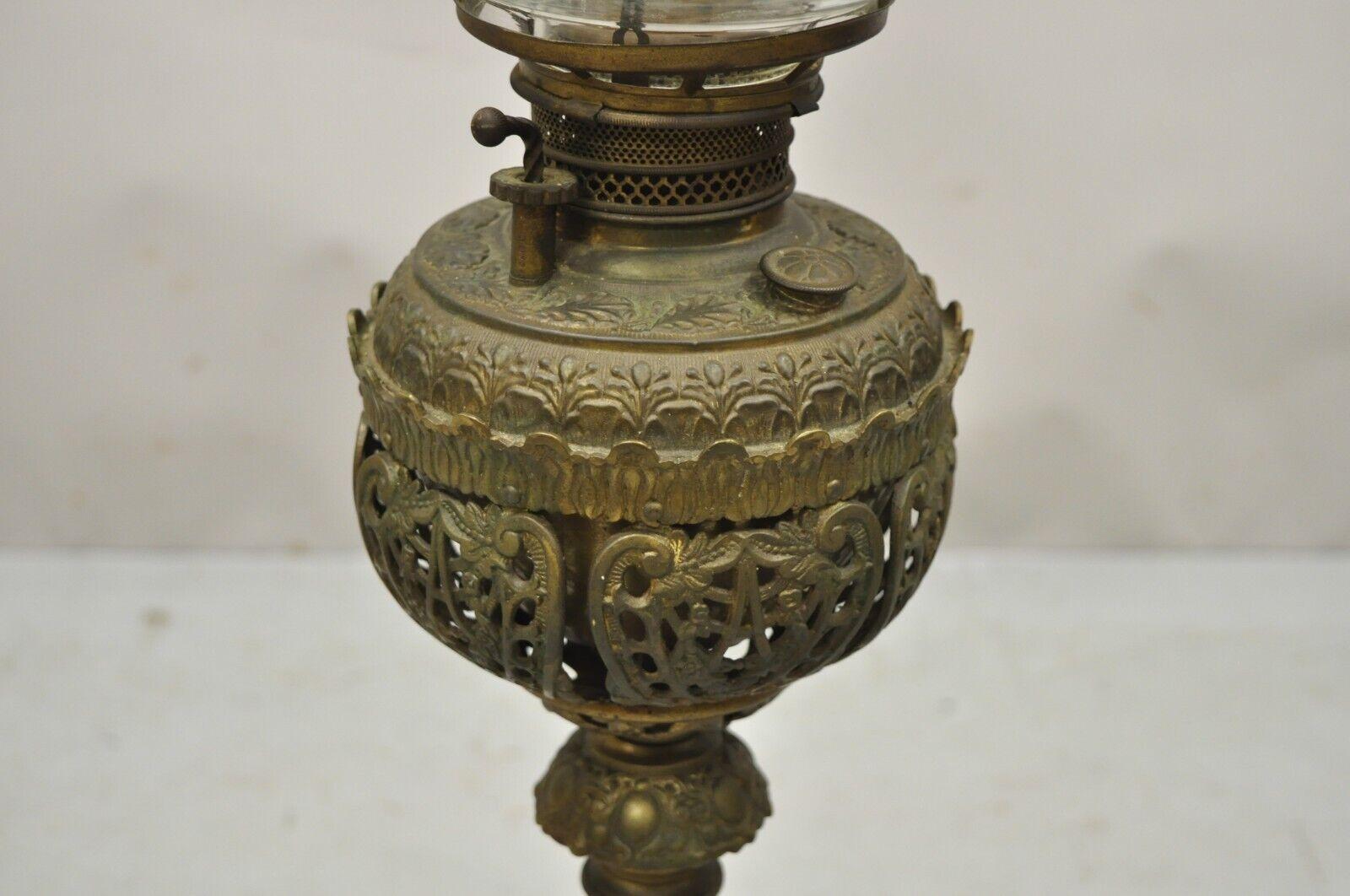 antique oil lamps