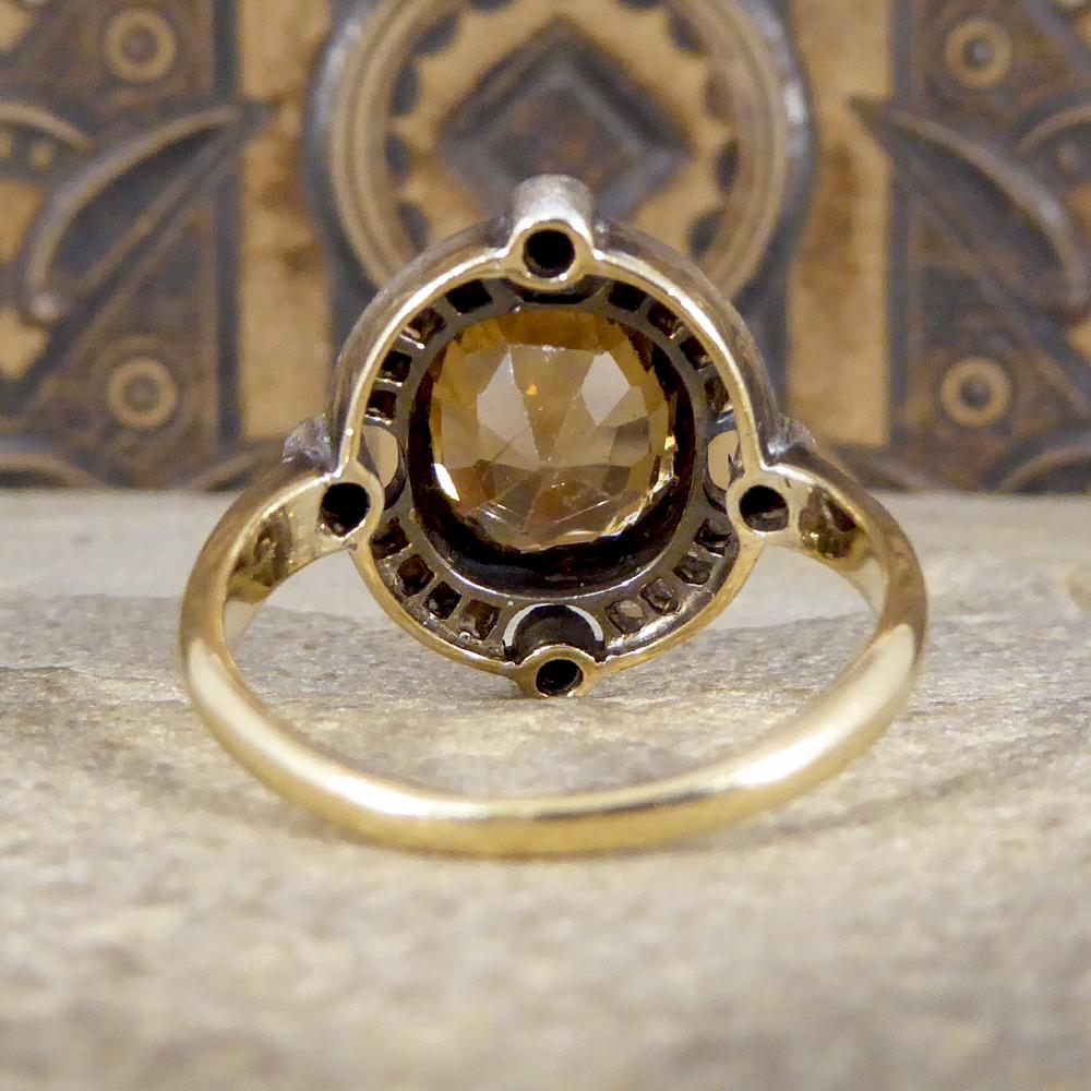 antique zircon ring