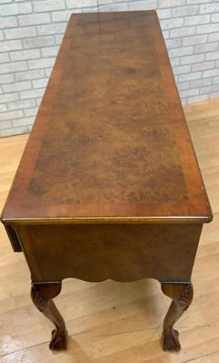Antique Victorian Burlwood Sideboard