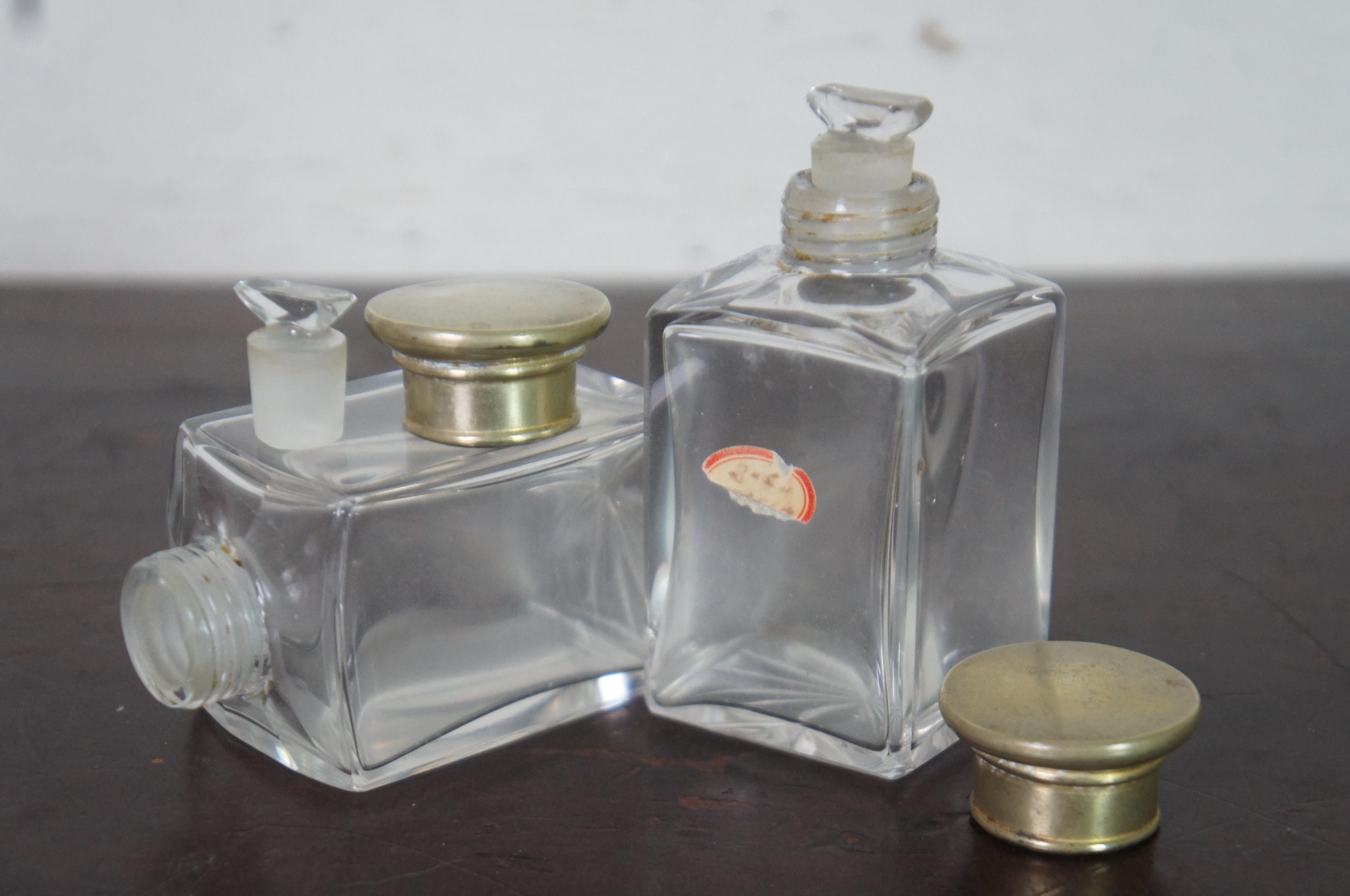 Antiquité Victorienne Ronce de Noyer Bouteille de Parfum Apothicaire Caddy Box Casket en vente 6