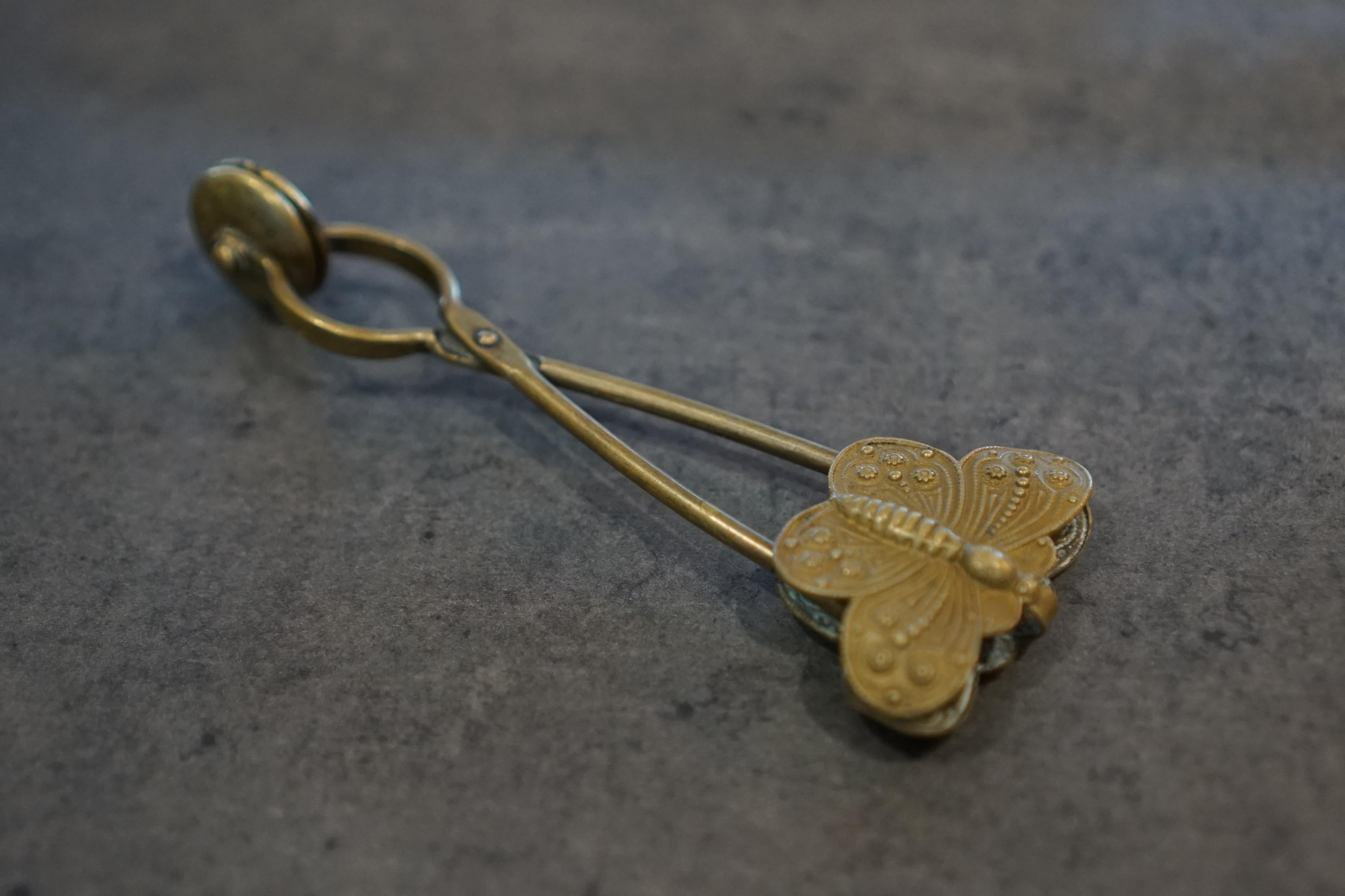 Fyfe's patent first registered Sept 21st 1876, Pretty butterfly design skirt lifter.