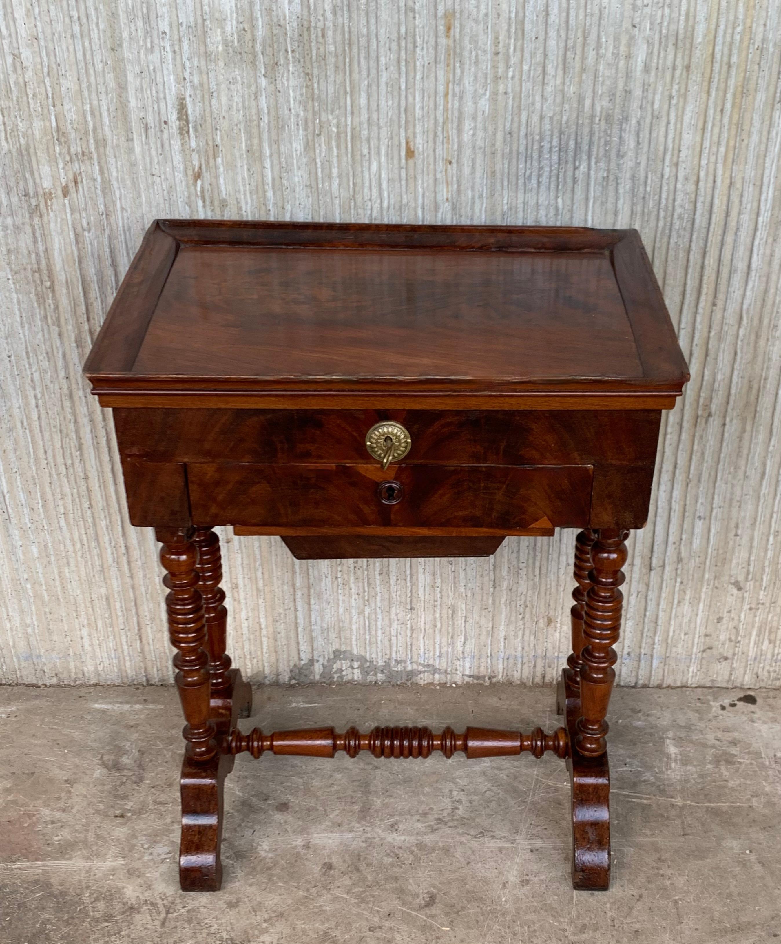 victorian sewing stand