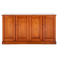 Antique Victorian Cabinet Pine Server, 1880