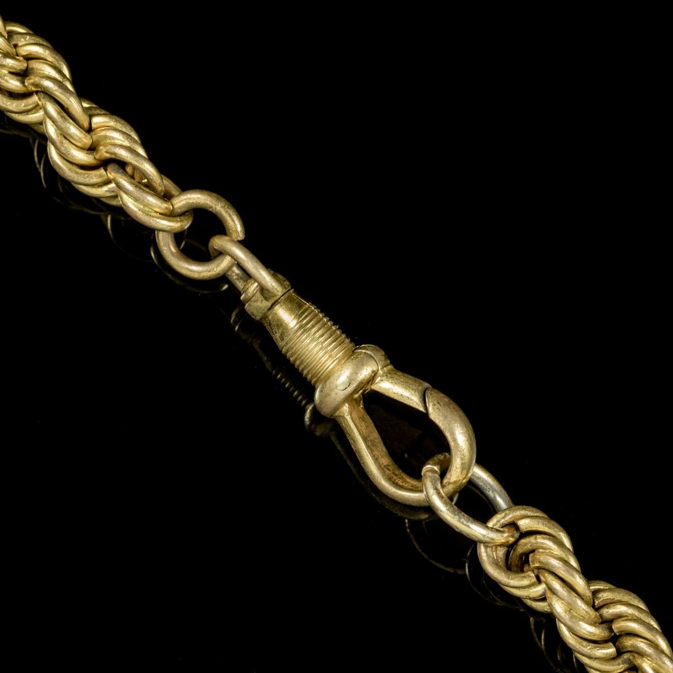 Women's Antique Victorian Cannetille Ball Necklace 18ct Gilded Gold Chain, circa 1860
